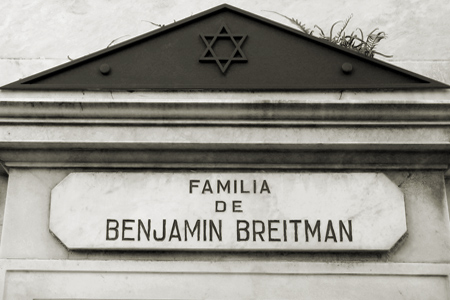 Benjamín Breitman, Recoleta Cemetery