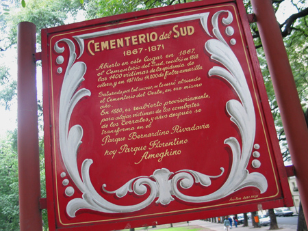 Cementerio del Sur, Parque Patricios, Buenos Aires