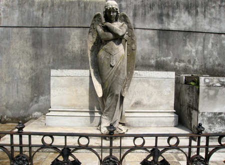 Llambi Campbell, Recoleta Cemetery