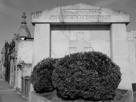 Paul Groussac, Chacarita Cemetery