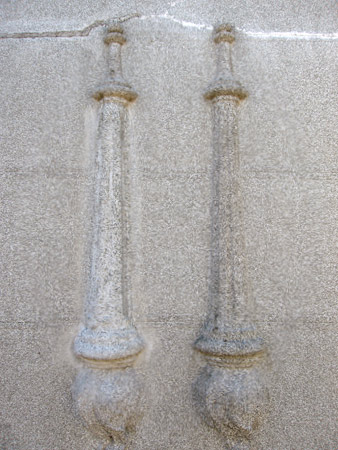 Inverted torch, Recoleta Cemetery