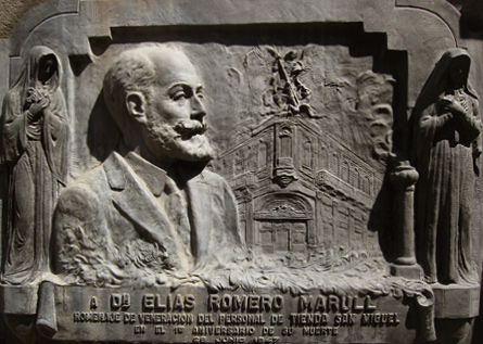 Elías Romero, Recoleta Cemetery