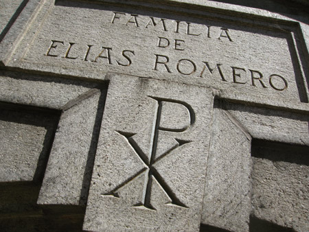 Elías Romero, Recoleta Cemetery Elías Romero, Recoleta Cemetery