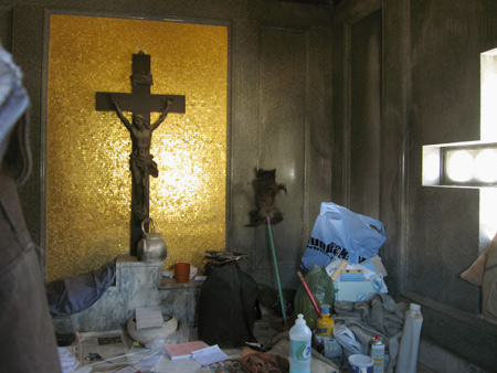 Storage shed, Recoleta Cemetery