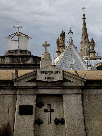 Francisco Chas, Recoleta Cemetery