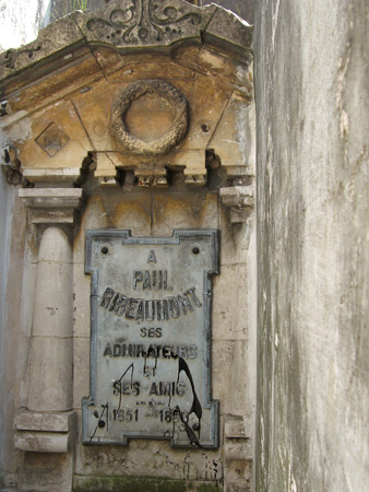 Paul Ribeaumont, Recoleta Cemetery