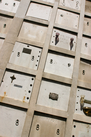 Niches, Recoleta Cemetery