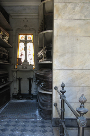 Bernardo de Irigoyen, Recoleta Cemetery