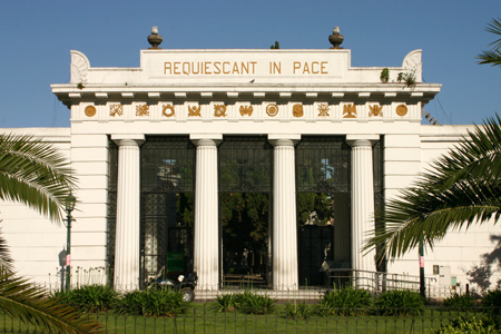 Entrance gate, Recoleta Cemetery