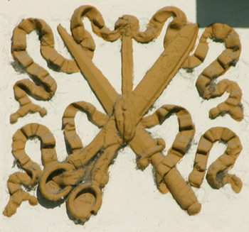 Scissors & knife, Recoleta Cemetery