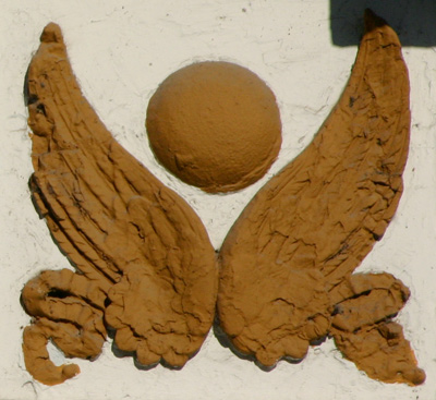 winged sphere, Recoleta Cemetery