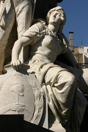 Luis María Campos, Recoleta Cemetery