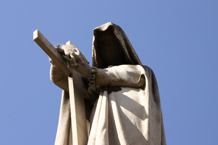 Mourning woman, Recoleta Cemetery