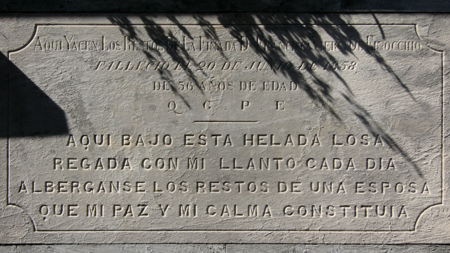 Recoleta Cemetery, Buenos Aires, Lorenzo Finocchio