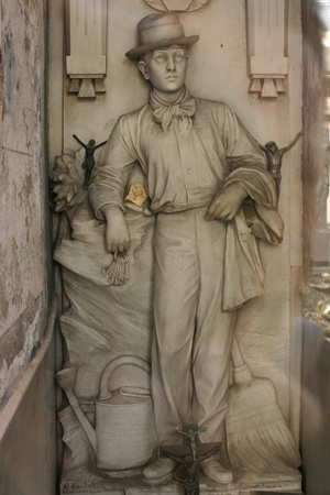 David Alleno, Recoleta Cemetery