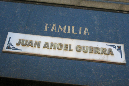 Resold tomb, Recoleta Cemetery