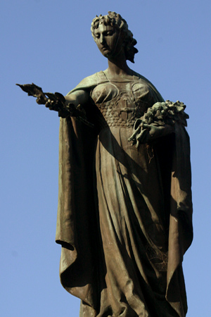 Guerreros del Paraguay, Recoleta Cemetery