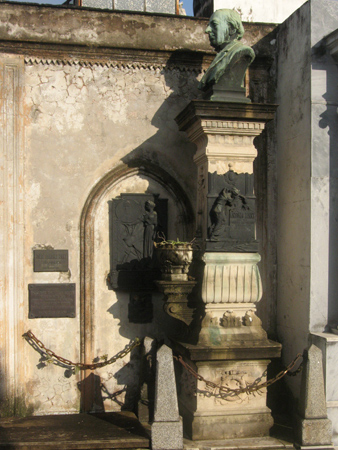 Recoleta Cemetery, Buenos Aires, Antonio Zinny