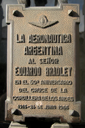 Eduardo Bradley, Recoleta Cemetery