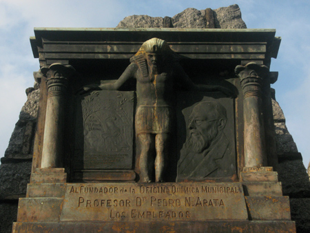 Pedro Arata, Recoleta Cemetery