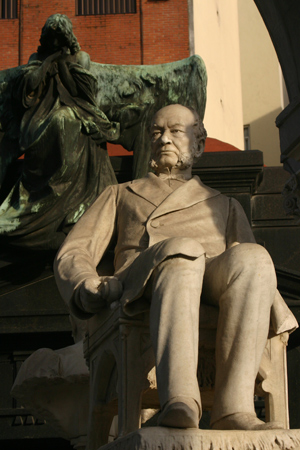 Salvador María del Carril, Recoleta Cemetery