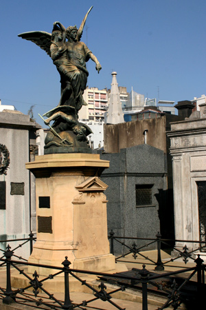 Dorrego Indart, Recoleta Cemetery