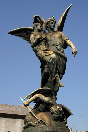 Dorrego Indart, Recoleta Cemetery