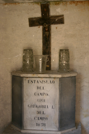 Estanislao del Campo, Recoleta Cemetery