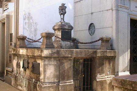 Estanislao del Campo, Recoleta Cemetery