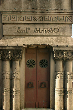 Atilo Antonio Aldao, Recoleta Cemetery