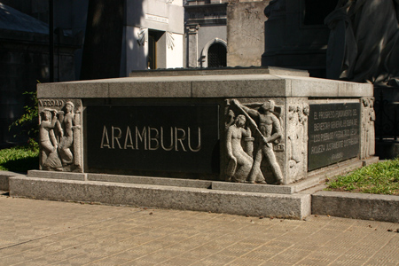Recoleta Cemetery, Buenos Aires, Aramburu