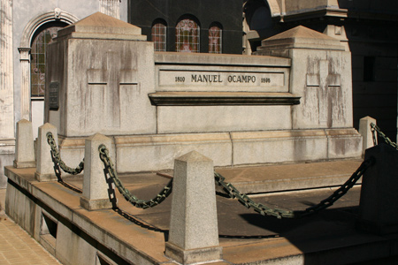 Ocampo, Recoleta Cemetery