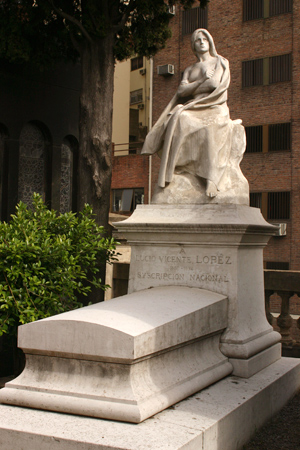 Buenos Aires, Recoleta Cemetery, Lucio Vicente López