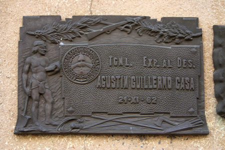 Agustín Guillermo Casa, Recoleta Cemetery Agustín Guillermo Casa, Recoleta Cemetery