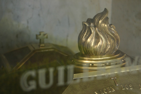 Guillermo Brown, Recoleta Cemetery