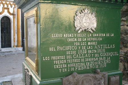 Guillermo Brown, Recoleta Cemetery
