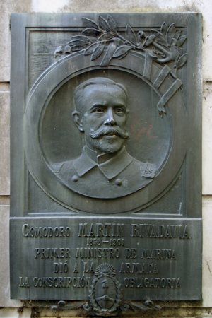 Recoleta Cemetery, Buenos Aires, Comodoro Rivadavia