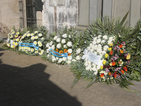 Eva Duarte de Perón, Recoleta Cemetery