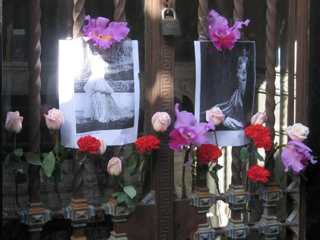 Eva Duarte de Perón, Recoleta Cemetery