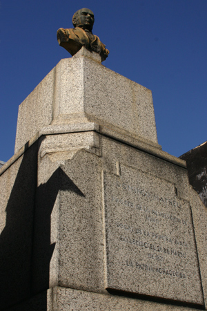 Domingo Matheu, Recoleta Cemetery