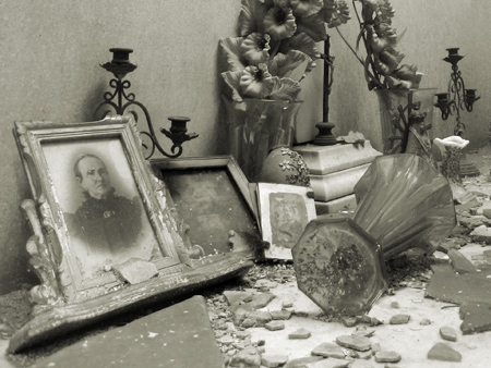 Ángela R de Benso, Recoleta Cemetery