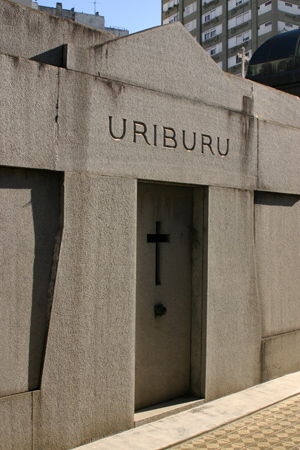 Recoleta Cemetery, Buenos Aires, José Félix Uriburu