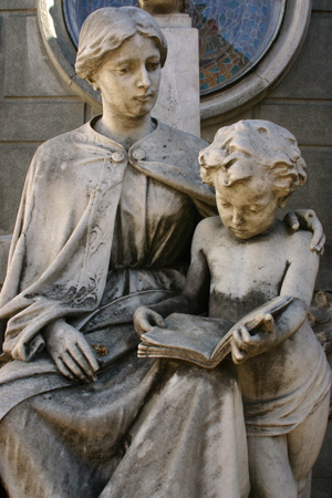 Emma Nicolay de Caprile, Recoleta Cemetery