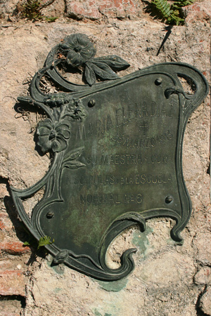 Ysidora Rodríguez de Diaz, Recoleta Cemetery