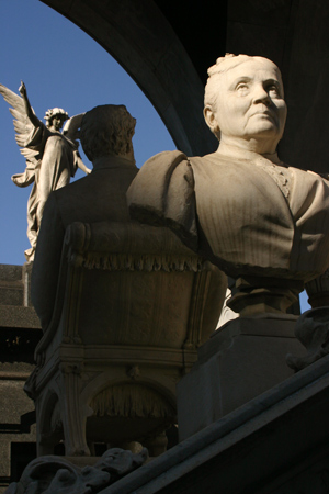 Salvador María del Carril, Recoleta Cemetery