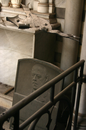 Miguel Juárez Celman, Recoleta Cemetery