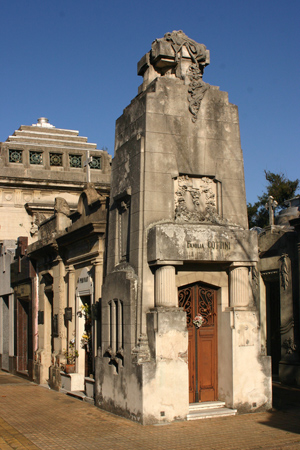 Cementerio de la Chacarita, Buenos Aires, Familia Cottini