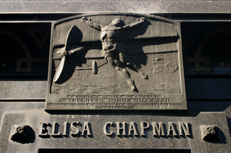 Jorge Chapman, Recoleta Cemetery