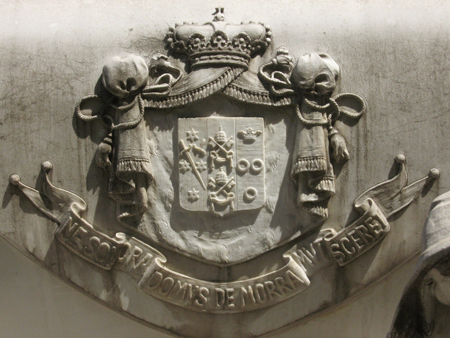 Carlos Morra, Recoleta Cemetery