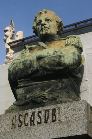 Hilario Ascasubi, Recoleta Cemetery